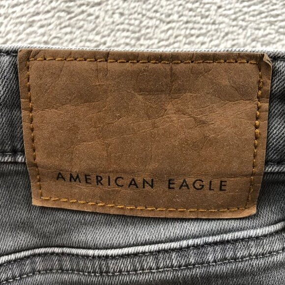 American Eagle Men's Jeans 28x28 Gray Next Level Flex Skinny - Picture 12 of 16